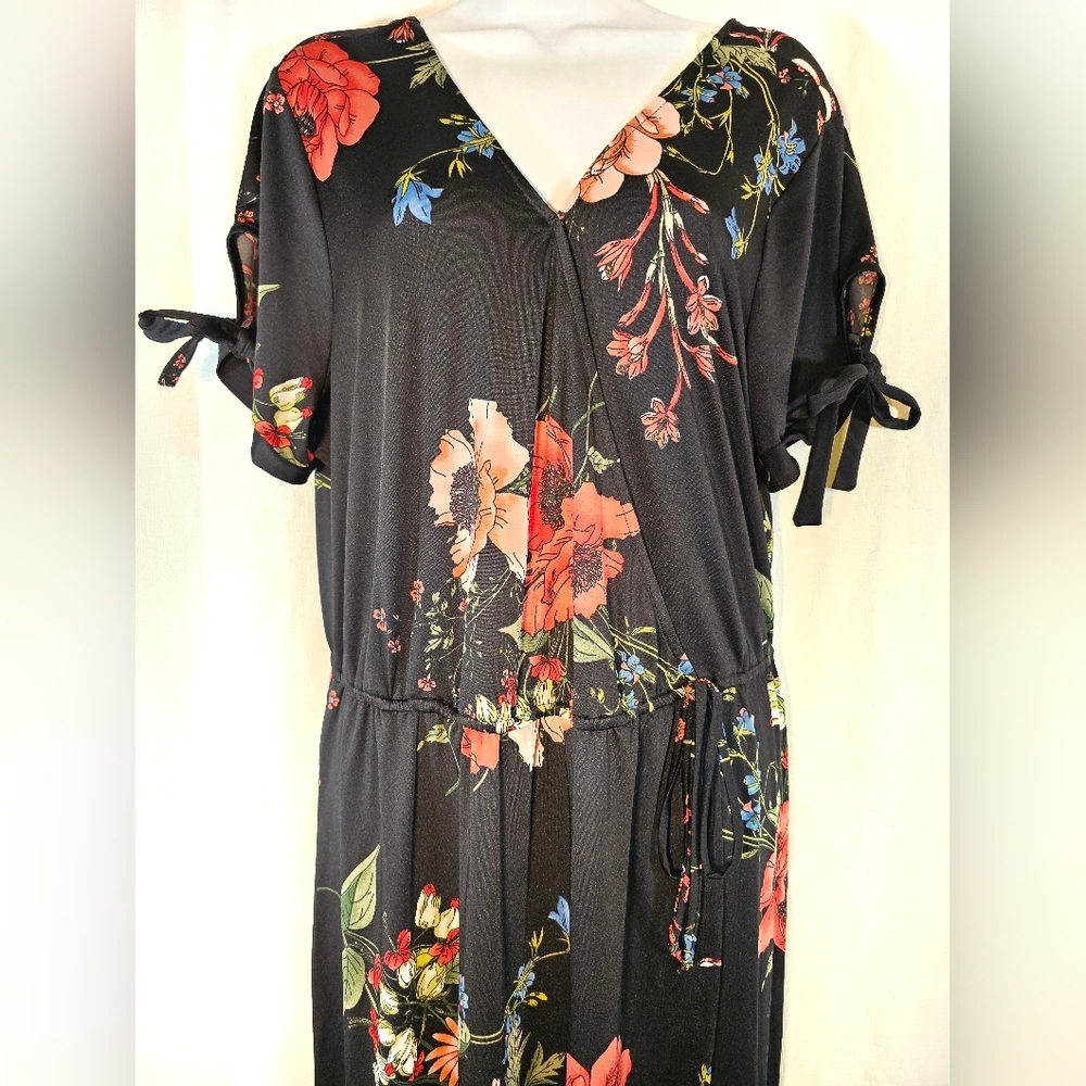 2/$20 Nwt Mauruces Sz (1) 16-18 Maxi Dress - Picture 6 of 8